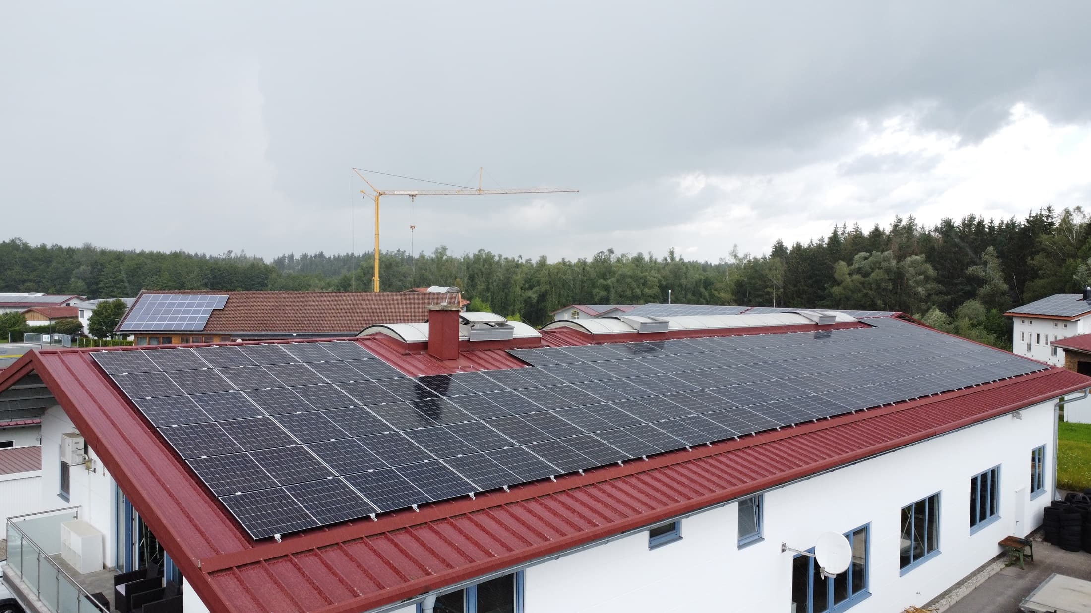 PV-Anlage in Eggstätt – Gewerbebetrieb